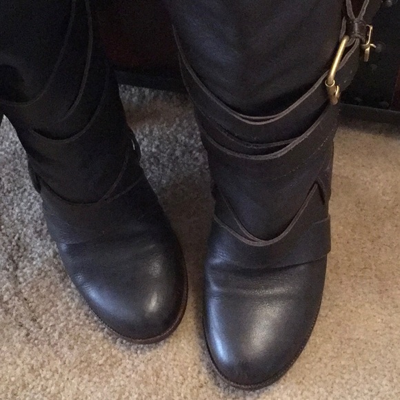 CHLOE Paddington Knee High Heeled Boots - Picture 2 of 3